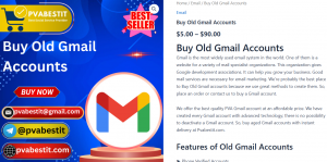 Buy Old Gmail Accounts