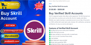 Buy Verified Skrill Accounts