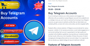 Buy Telegram Accounts