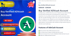 Buy Verified ADVcash Account