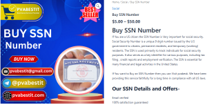 Buy SSN Number